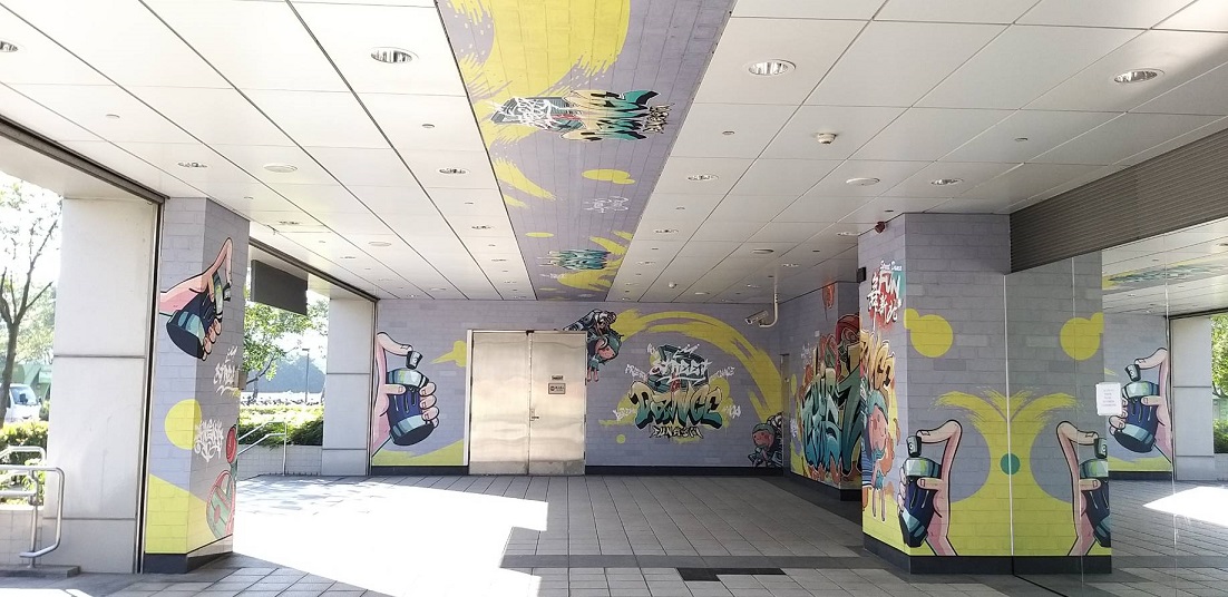 泰山站「FUN舞空間」將成為成為泰山區街舞新據點。 圖：新北市文化局提供