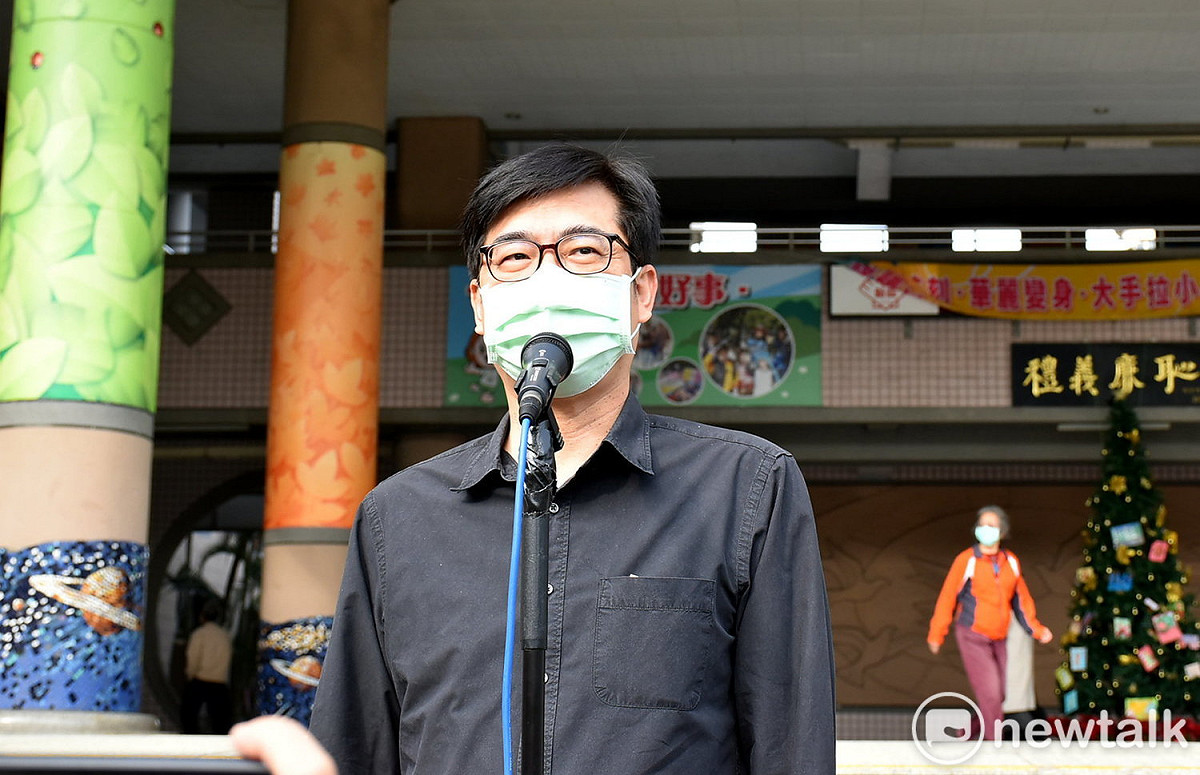 陳其邁聲援烏克蘭人民抵抗侵略的勇氣。（資料照片） 圖：孫家銘/攝
