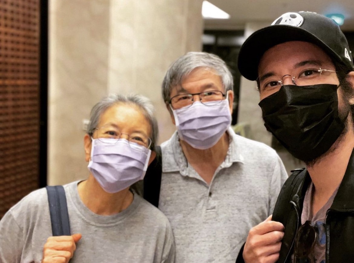 王力宏在在聲明中竟稱自己的父母親為「王爸爸 ，王媽媽」。 圖：翻攝自IG