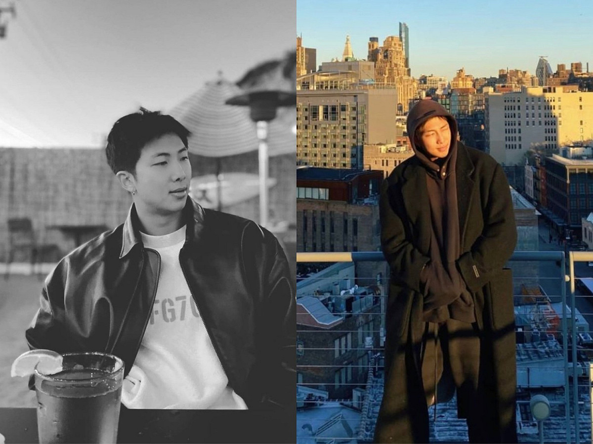 BTS隊長RM 17日才剛從美國紐約返回韓國。 圖：翻攝自IG