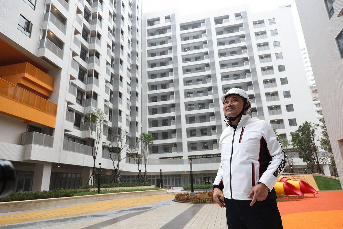 土城員和住宅將於今(2021)年底竣工。 圖：新北市城鄉局提供
