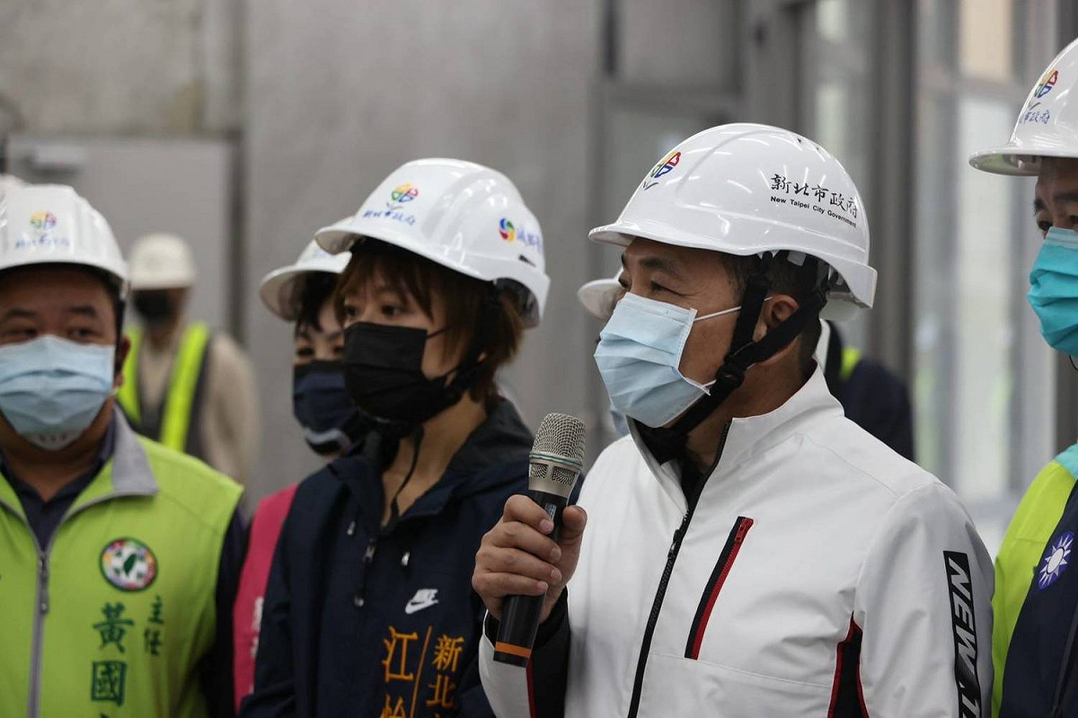 侯友宜致詞。 圖：新北市城鄉局提供