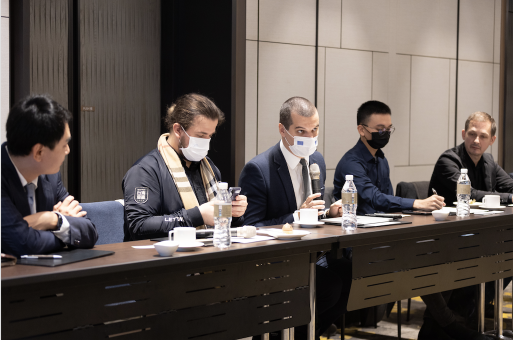 台灣世代智庫21日舉辦國際非政府組織代表交流會。 圖：台灣世代教育基金會／提供