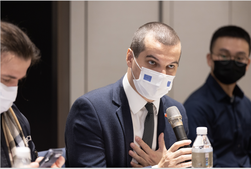 歐洲價值中心主任Jakub Janda。 圖：台灣世代教育基金會／提供