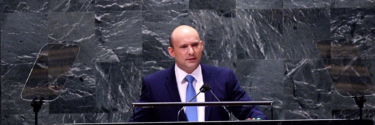 以色列總理納夫塔利·貝內特 （Naftali Bennett）。 圖：翻攝自貝內特（Naftali Bennett）推特。