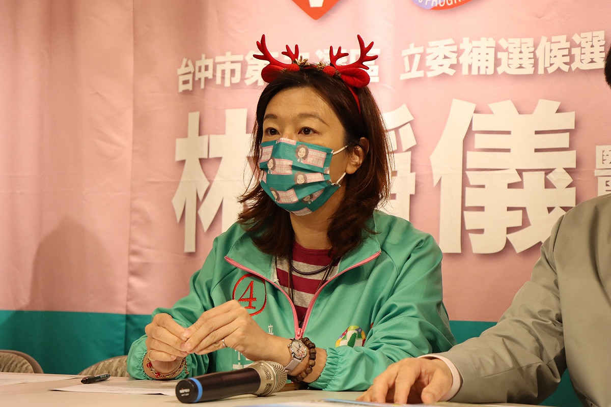 林靜儀說，要求公平設置監票員，是市民的權利。 林靜儀競選總部/提供（資料照片）