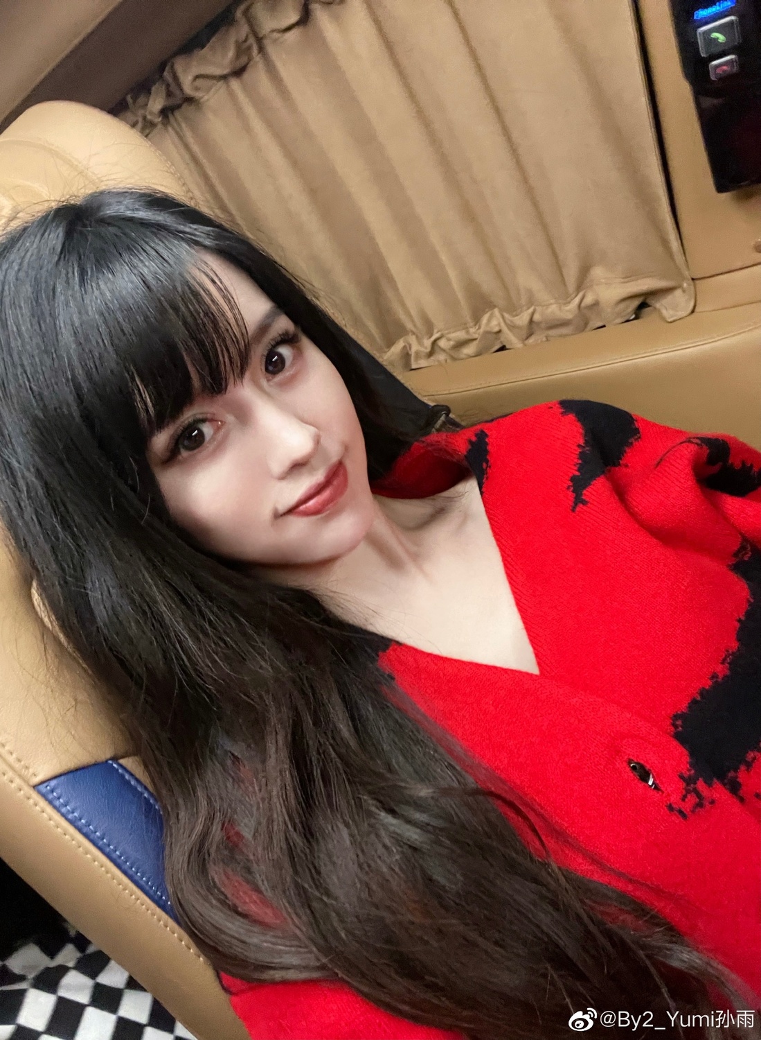 By2妹Yumi被捲入「王力宏離婚」風波。 圖：翻攝自Yumi微博(@By2_Yumi孙雨)