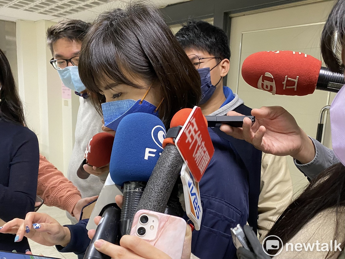 國民黨團書記長王欣儀。 圖：周煊惠 / 攝