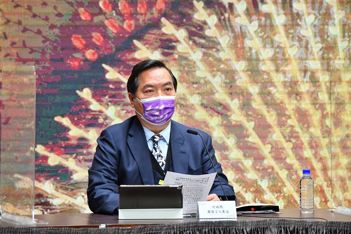 行政院發言人羅秉成。 圖：行政院提供