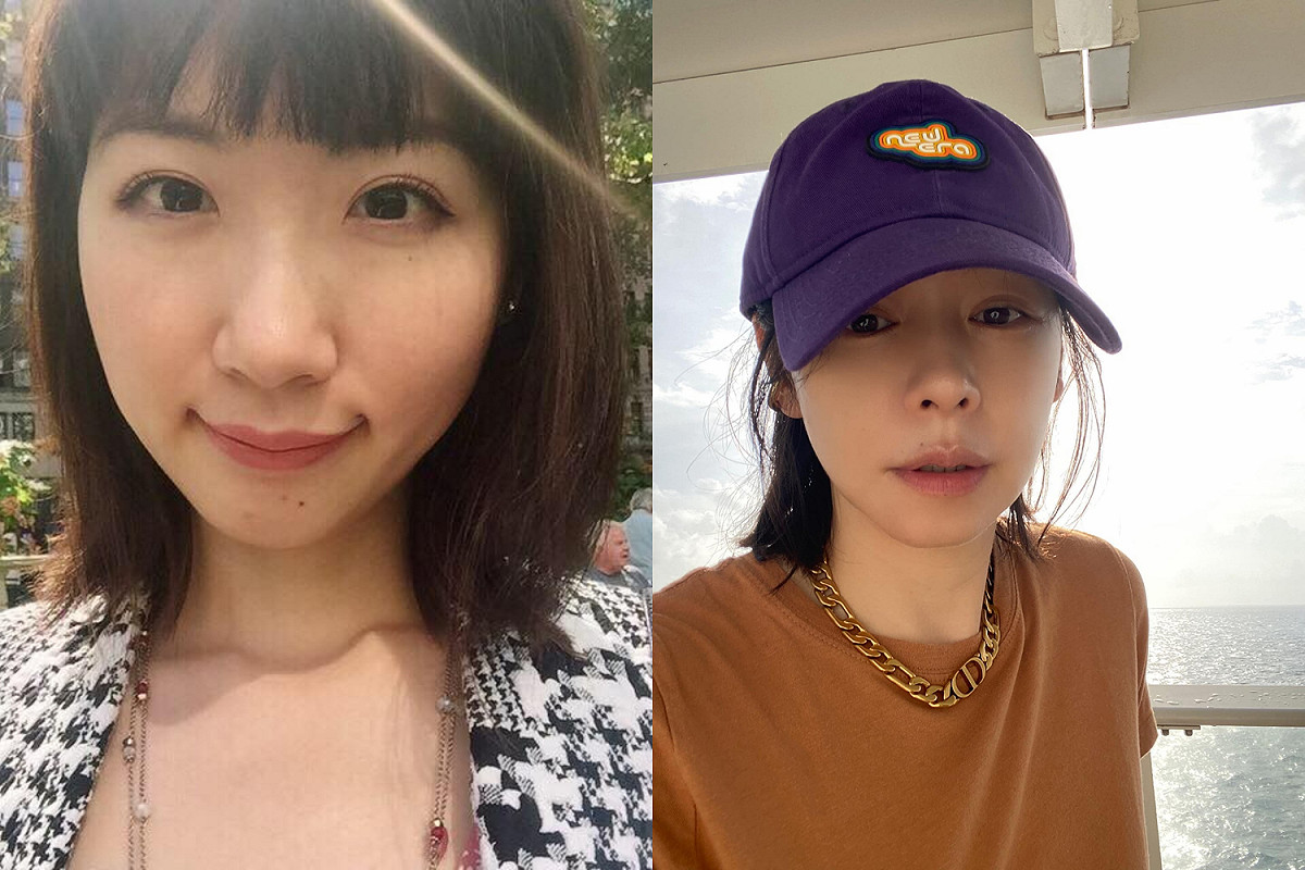 廣告小妹直言對徐若瑄態度「很傷心」。 圖：翻攝自廣告小妹FB(@凡槿（廣告小妹))/徐若瑄FB(@徐若瑄)