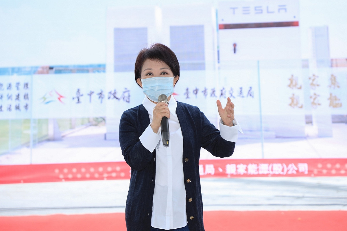 台中市長盧秀燕。 圖/取自台中市政府官網（資料照片）