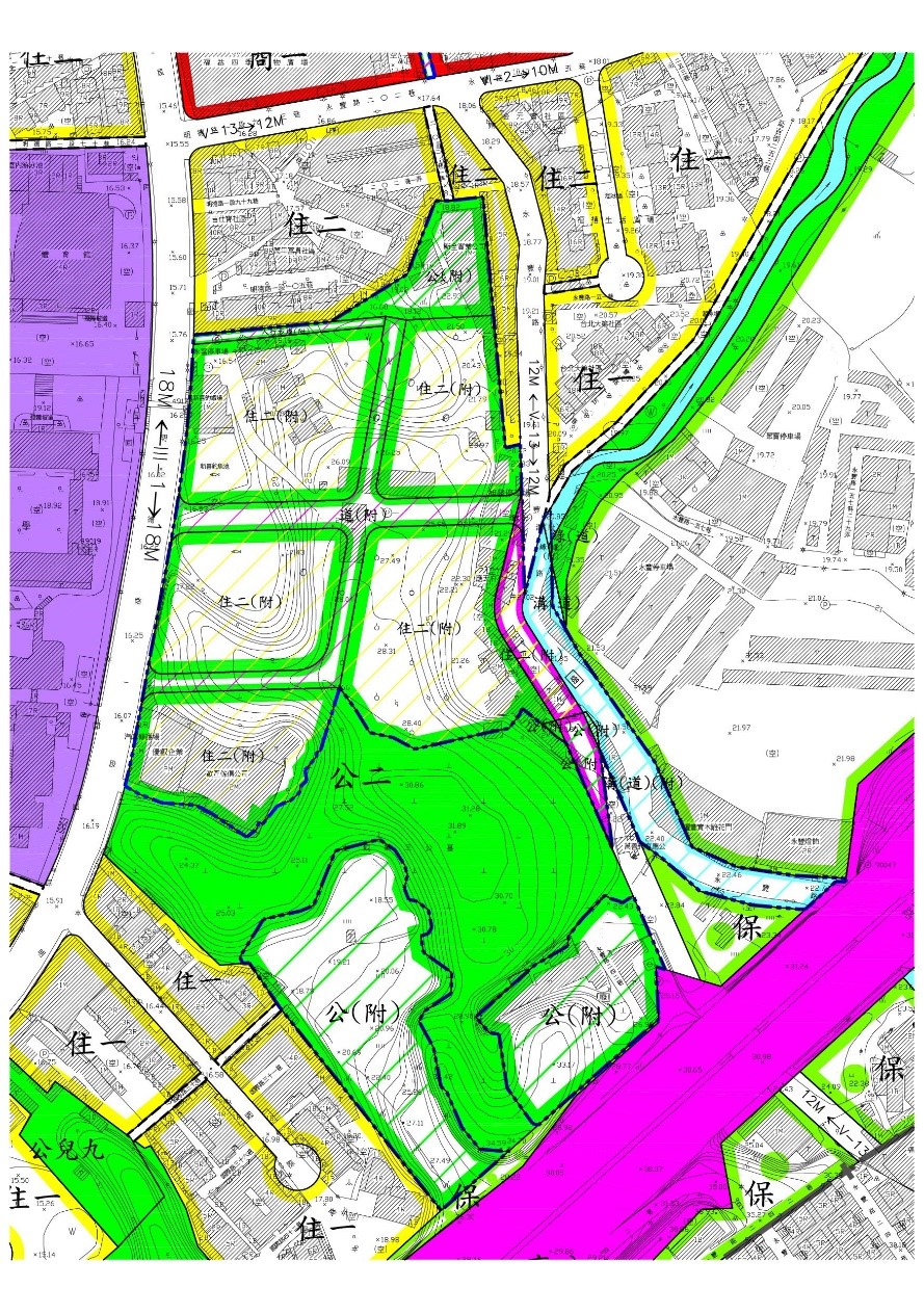 大清水公園(公二)(土城公設案)。 圖：新北市城鄉局提供