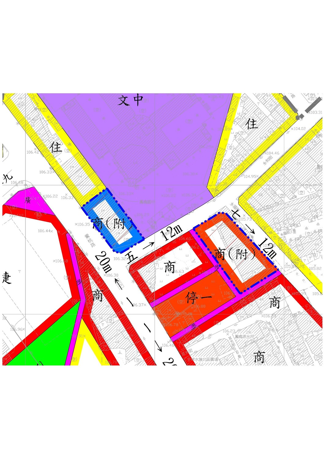 車站用地-鶯歌(鳳鳴地區)公設案。 圖：新北市城鄉局提供