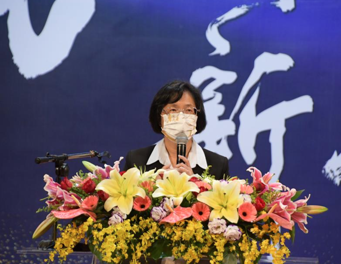 彰化縣長王惠美24日就職3周年記者會中，就曾向中央喊話「升格七都，彰化先行」。 圖：取自彰化縣政府網站（資料照）