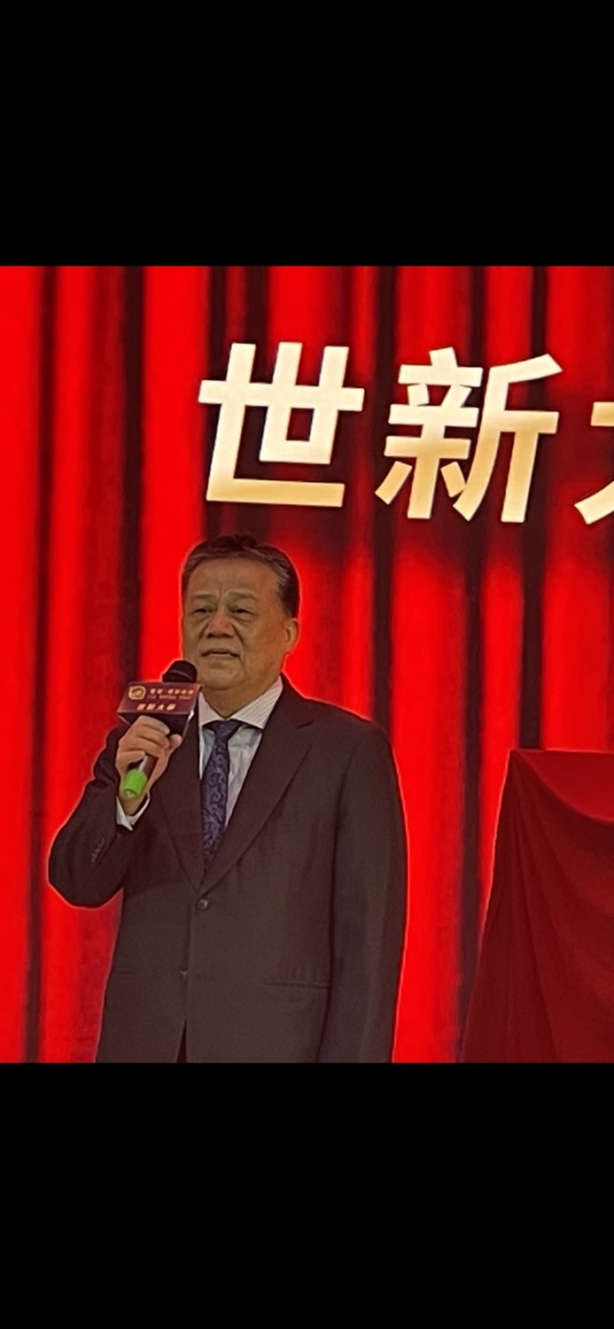 世新大學校長吳永乾。 圖：張正霖/攝