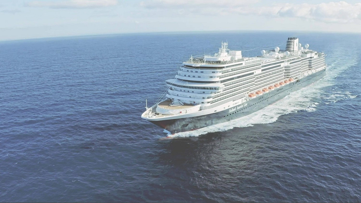 荷美郵輪(Holland America Line)旗下的高寧絲丹號(MS Koningsdam)。 圖：擷取自Holland America Line臉書