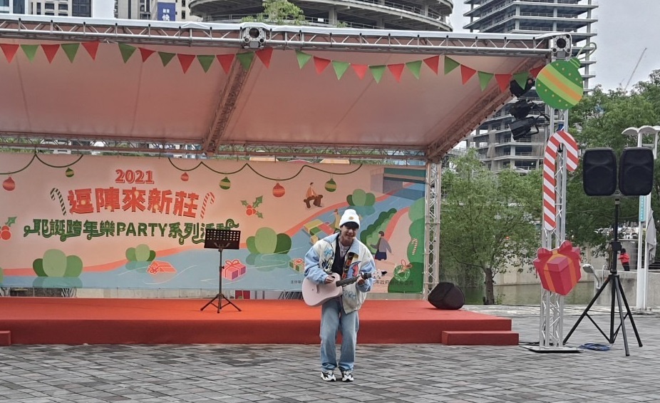 網紅歌手黃譽韶Caryson。 圖：新北市觀旅局提供
