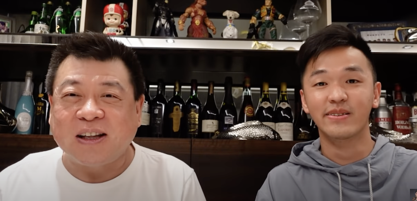 知名經紀人孫德榮所創立的頻道邀請香蕉當來賓。 圖：翻攝YT/孫腫來了