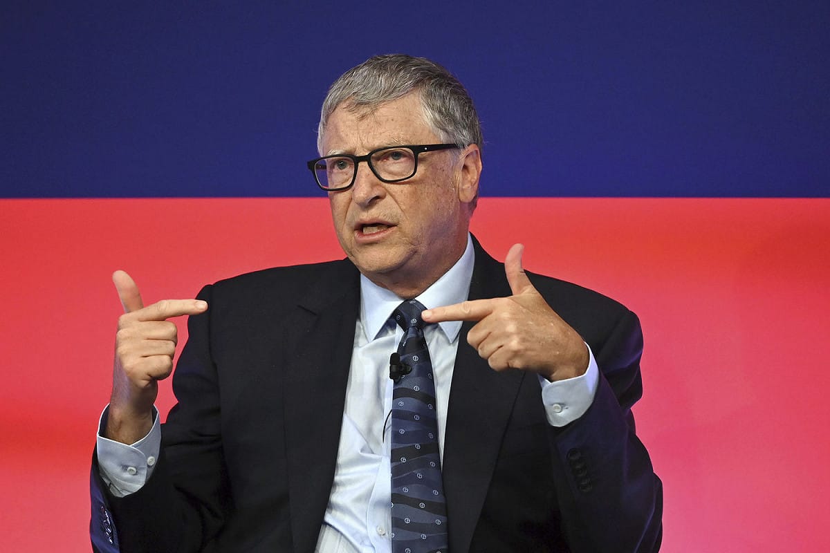 微軟（Microsoft）創辦人比爾蓋茲（Bill Gates）。 圖：達志影像／美聯社（資料照）