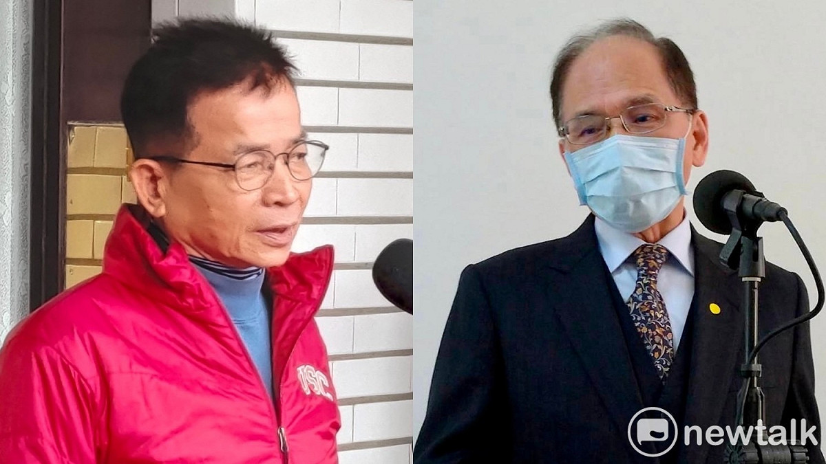 國民黨立委賴士葆（左）及立法院長游錫堃（右）。（資料照） 圖：黃建豪攝/陳佩君攝（新頭殼合成）