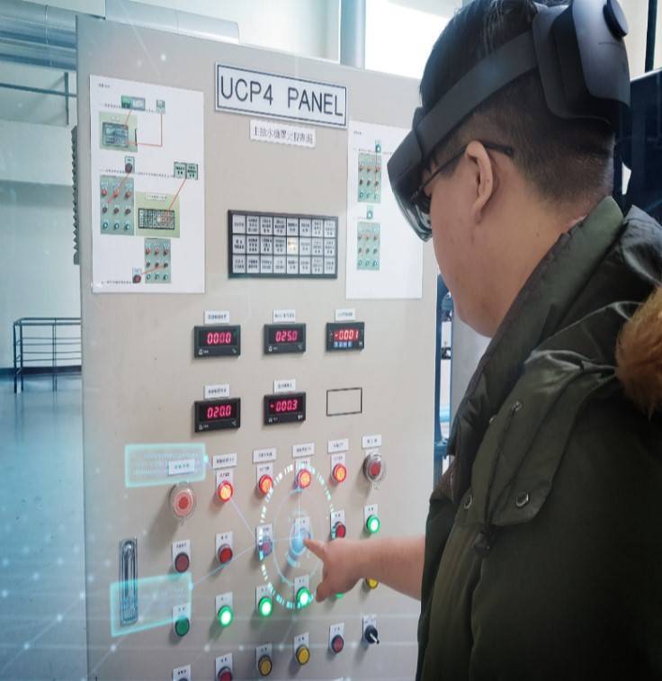 混合實境MR。 圖：新北市水利局提供