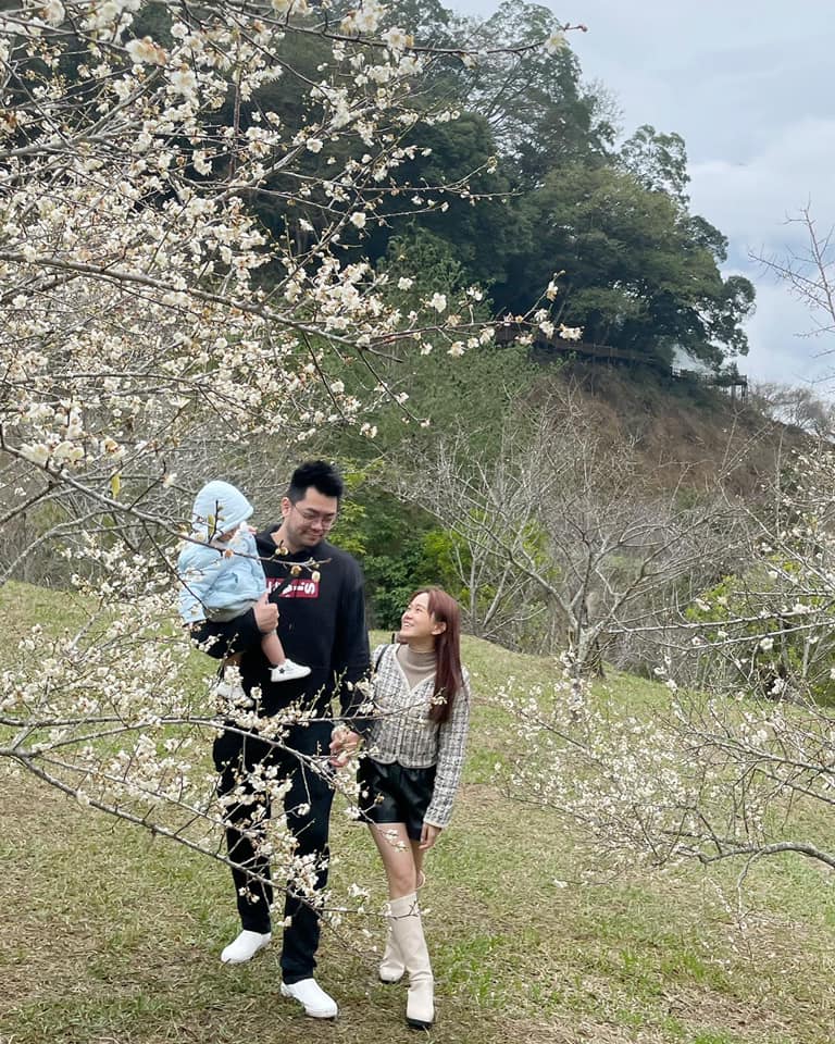陳彥婷一家人到南投旅遊。 圖：翻攝自陳彥婷IG(@thetiffanychen)
