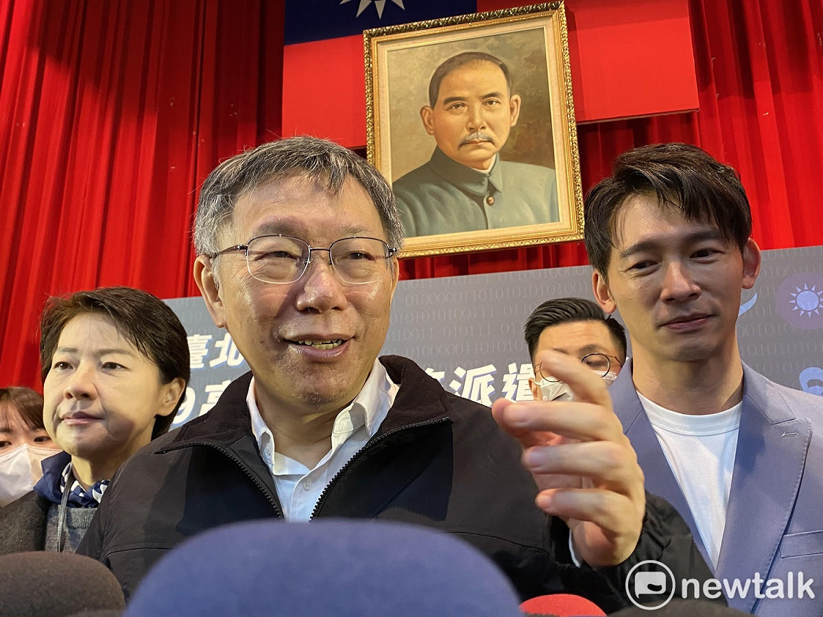 台北市長柯文哲。 圖：周煊惠 / 攝