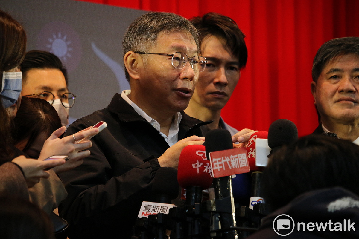 台北市長柯文哲。 圖：周煊惠 / 攝