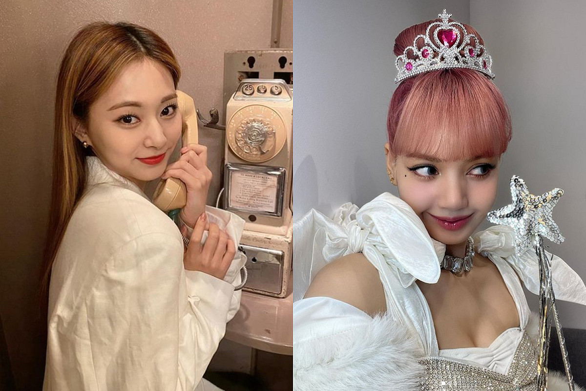 今年「全球百大美女」TWICE台灣成員周子瑜拿下第7名；BLACKPINK泰籍成員Lisa則奪下冠軍寶座，成為全球最美。 圖：翻攝自IG/twicetagram、lalalalisa_m