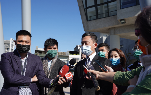 新竹市長林智堅28日呼籲朱立倫不要惡意杯葛大新竹合併 圖：新竹市政府提供