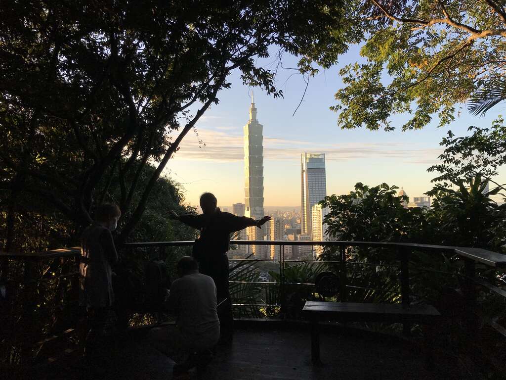 永春崗平台。 圖：取自台北旅遊網