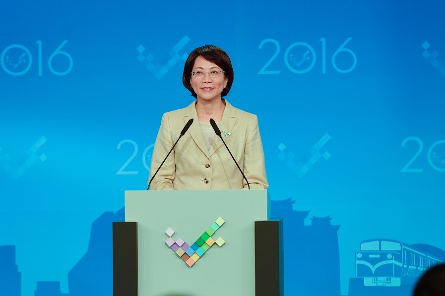 國民黨副總統候選人王如玄26日哽咽表示，她這輩子沒做過公主，但她覺得這是她生命中最重要的資產。 圖：三立提供