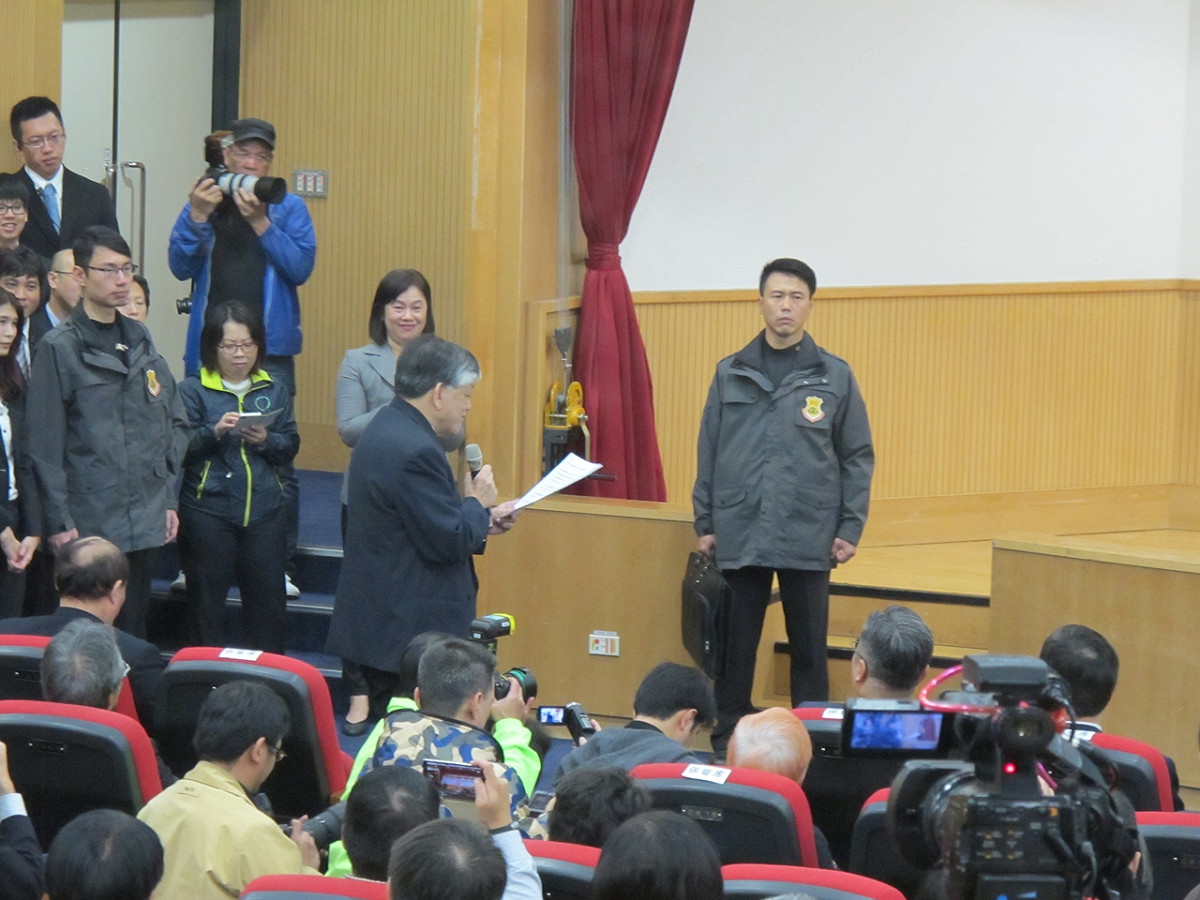 義美食品總經理高志明29日以網擎資訊董事長身份出席資訊軟體協會舉辦的座談會。 圖：林朝億/攝