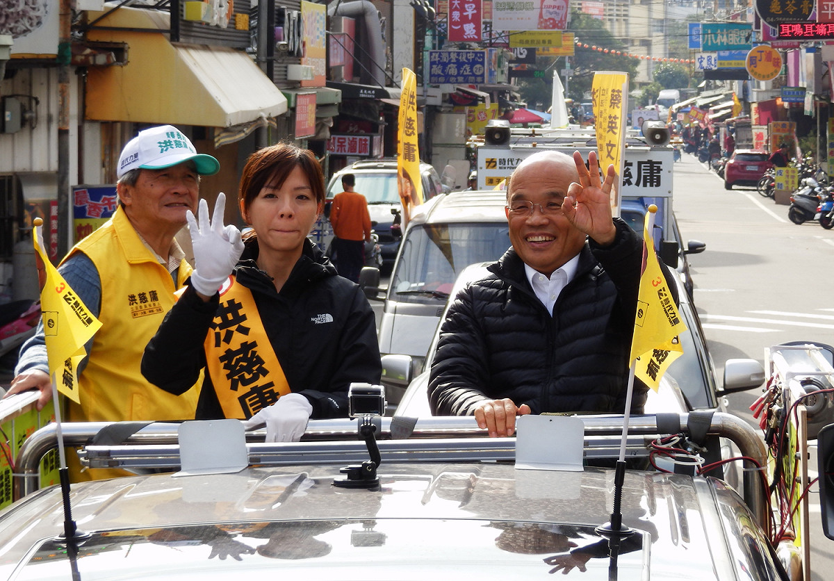 台中市第3選區立委選情激烈，綠營以大咖轟炸方式，希望衝高得票數。 圖：新頭殼資料照片