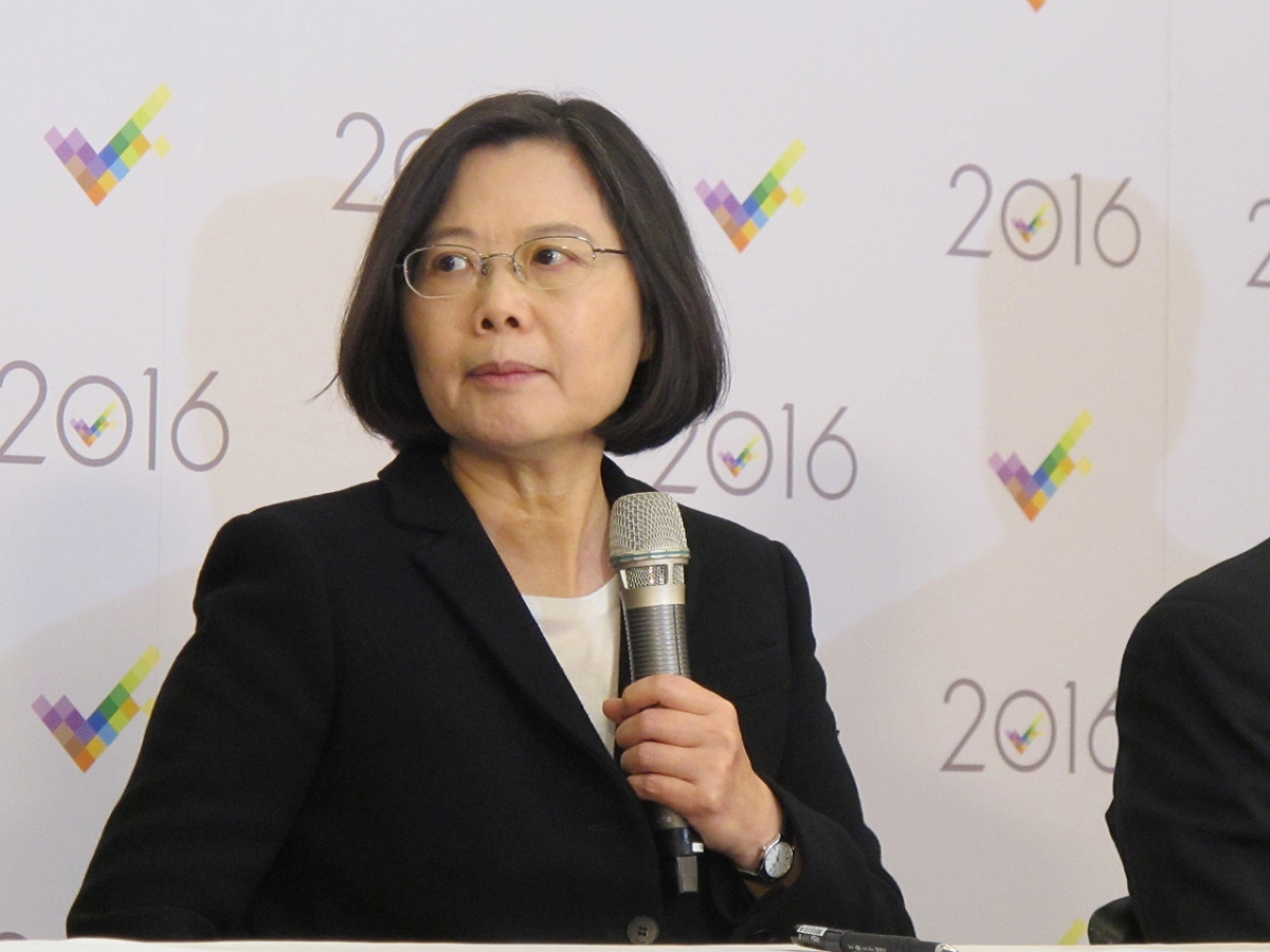 民進黨總統候選人蔡英文2日才說，一度以為是在和馬總統辯論，府方3日就發出2千字文稿反駁她在辯論會上的主張。 圖：新頭殼資料照片