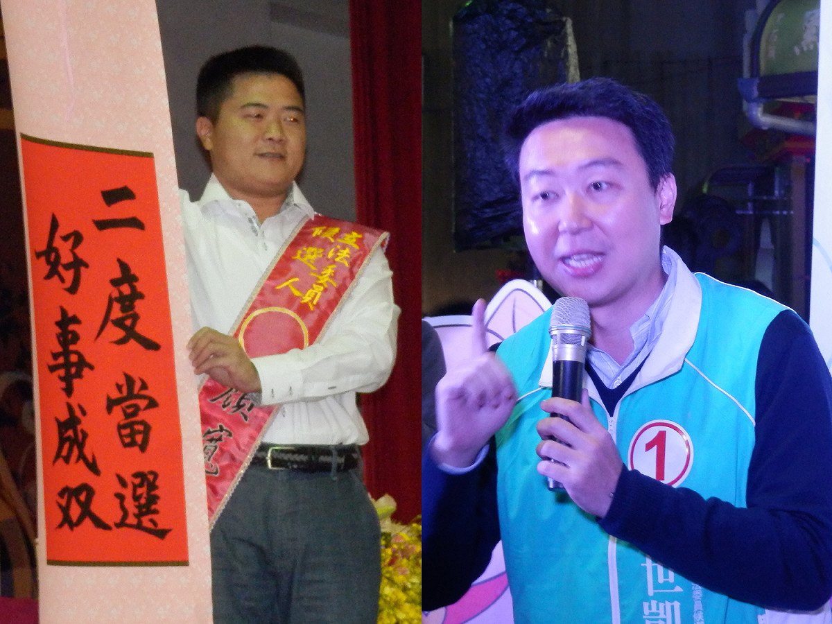 台中市2選區選戰白熱化，選戰關鍵可能會在前藍委紀國棟的參選，將分散到哪家票源。 圖：新頭殼合成照片
