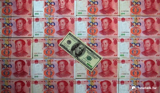 謝金河表示，美股在輝達市值衝破5兆美元的效應下，前6大市值公司追平深滬港股。 圖：達志影像/路透社資料照片