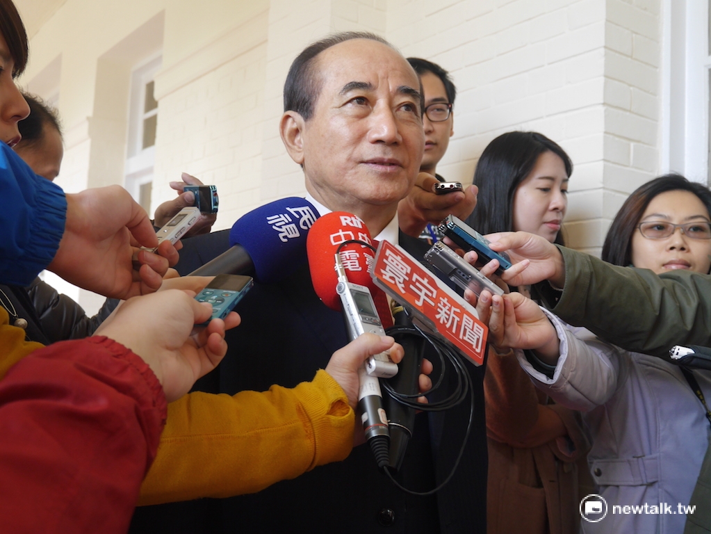 立法院長王金平7日受訪，對於選後多數黨組閣議題，他表示，由總統自己考量。 圖：新頭殼資料照片