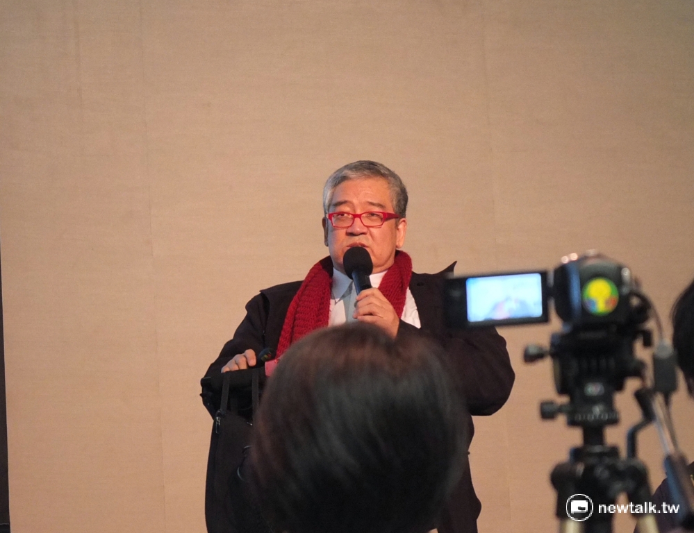 前國策顧問郝明義7日舉辦記者會，力推第三勢力立委候選人。 圖：翁嫆琄/攝