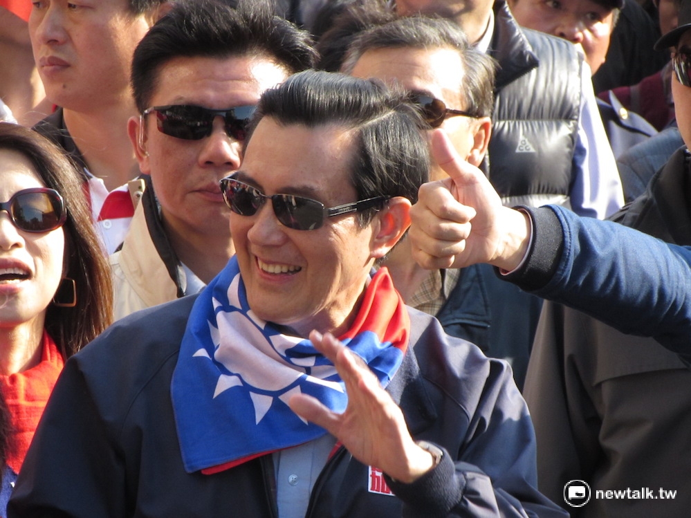 總統府日前同意前總統馬英九出訪美國，預計將至紐約、波士頓、華盛頓等地與智庫進行交流，而被問及是否會與美國總統川普（）團隊見面，馬英九則予以否認。 圖：新頭殼資料照片