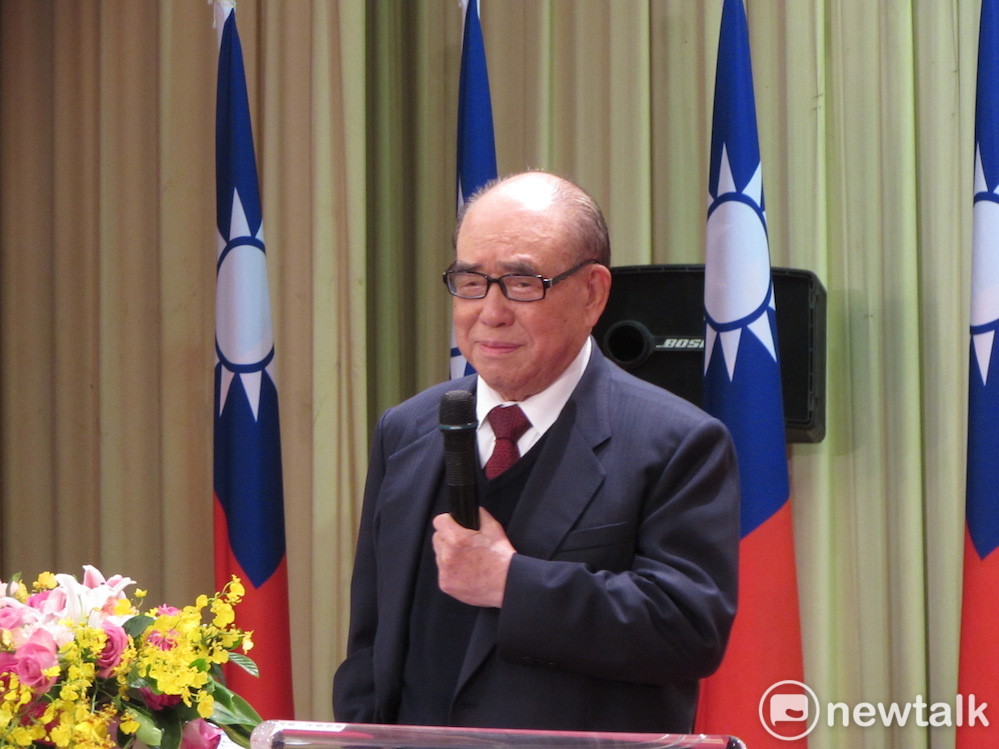 前行政院長郝柏村2020年3月30日於三軍總醫院病逝。（資料照） 圖：邱珮文/攝