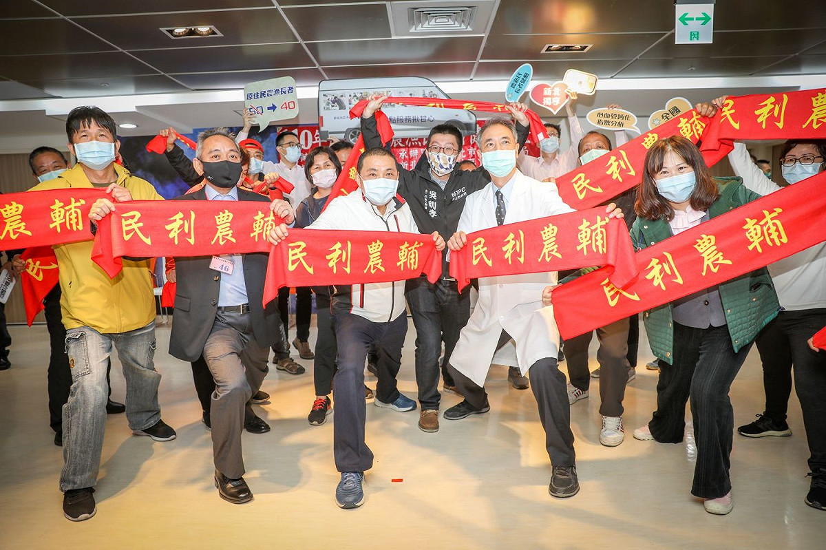 市府今(110)年首創偏鄉到點檢查服務。 圖：新北市農業局提供