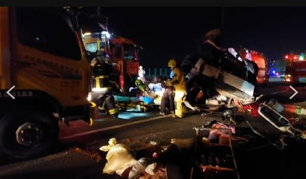 國1車禍釀1死2傷。