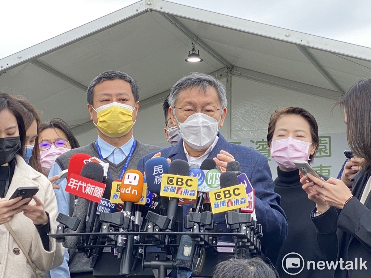 台北市長柯文哲。 圖：周煊惠 / 攝