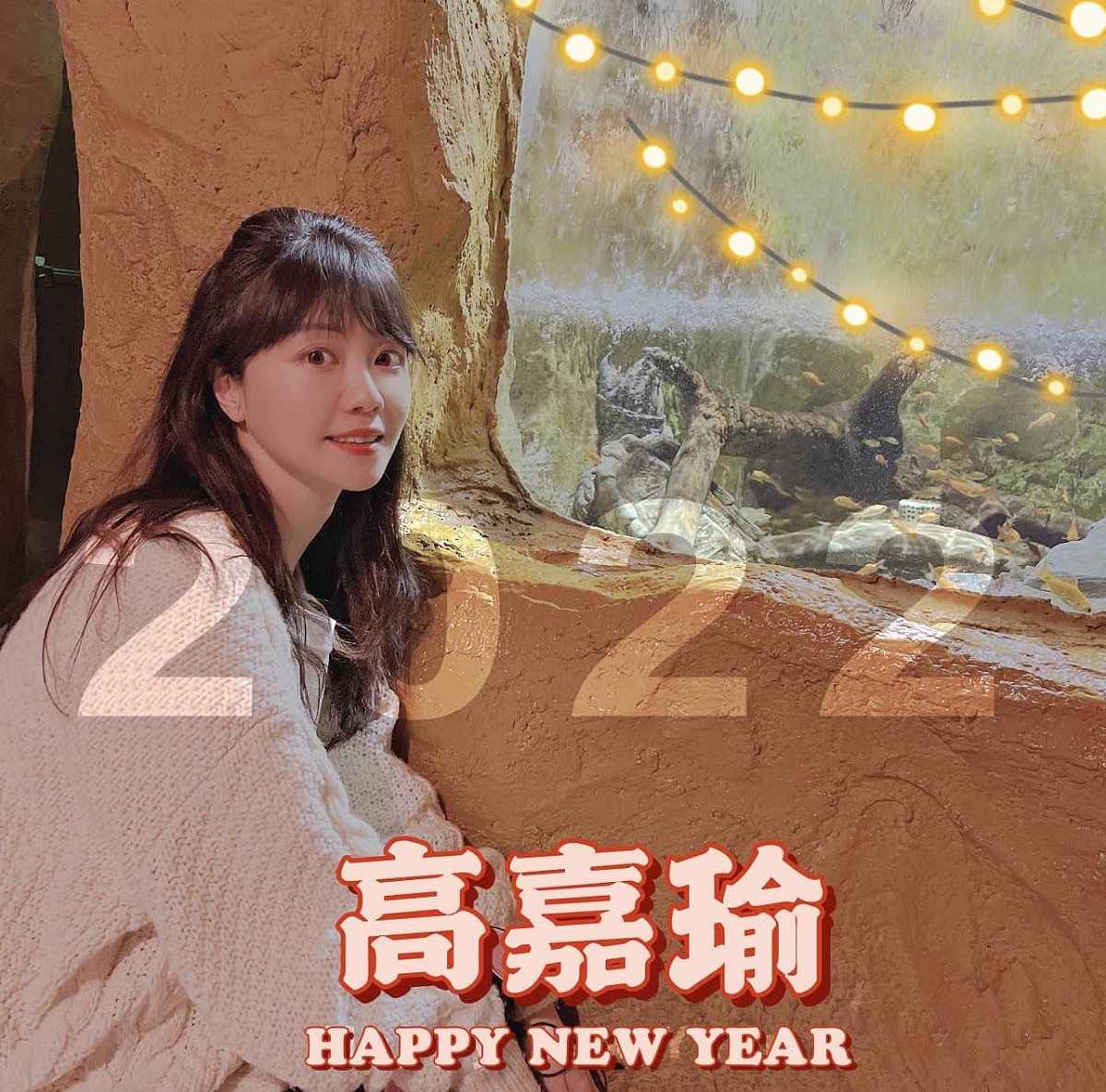 高嘉瑜在2021最後一天表示：「感謝老天爺給我轉大人的機會」。 圖：翻攝高嘉瑜臉書