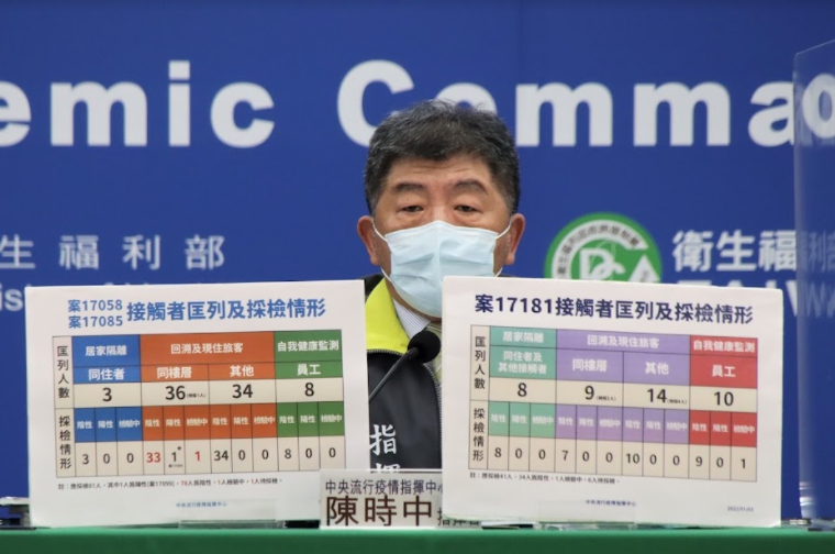 中央流行疫情指揮中心指揮官陳時中。 圖：中央流行疫情指揮中心/提供