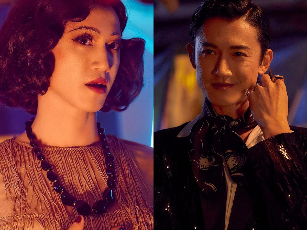 吳慷仁在《華燈初上》第二季中客串演出男扮女裝的媽媽桑「寶寶」。  圖：翻攝自臉書