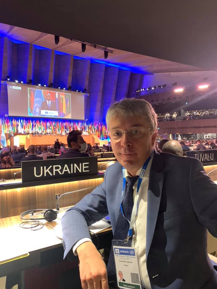 烏克蘭文化部長特卡琴科（Oleksandr Tkachenko） 圖:Oleksandr Tkachenko推特