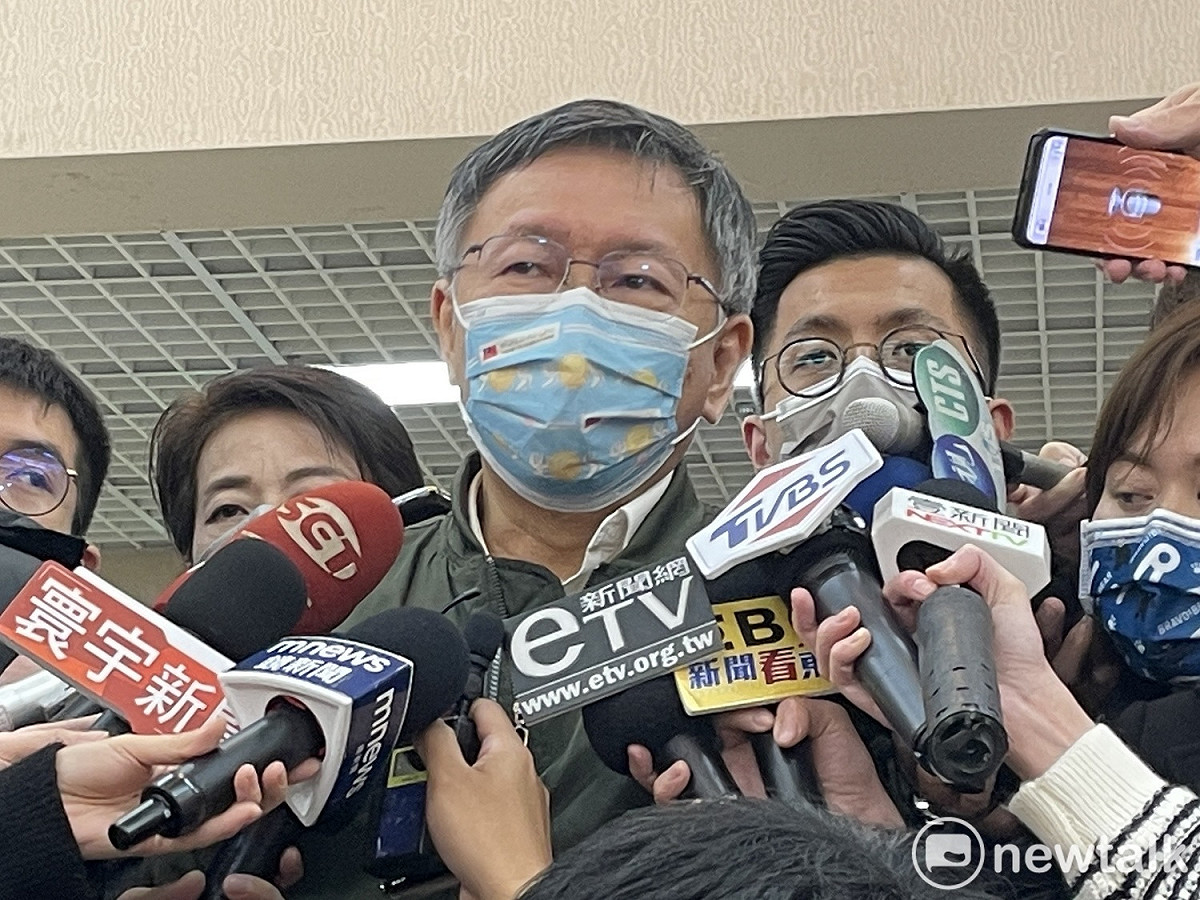 台北市長柯文哲。 圖：周煊惠 / 攝