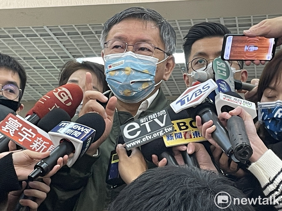 台北市長柯文哲。 圖：周煊惠 / 攝（資料照）
